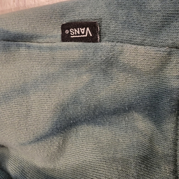 Vans Tie Dye Hooded Sweatshirt Unisex Small Green Logo Hoodie Skate Street. - Picture 7 of 11